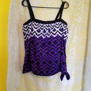 NWOT Swim Top Plus Size 22W